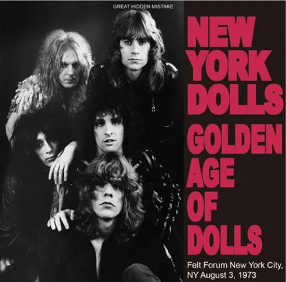NEW YORK DOLLS / GOLDEN AGE OF DOLLS (1CDR)
