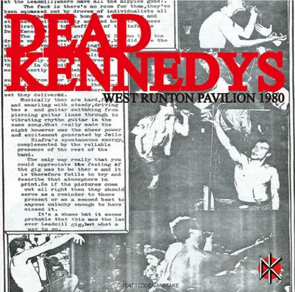 DEAD KENNEDYS / WEST RUNTON PAVILION 1980 (1CDR)
