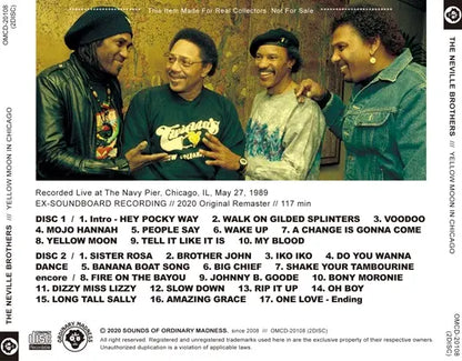 THE NEVILLE BROTHERS / YELLOW MOON IN CHICAGO (2CDR)