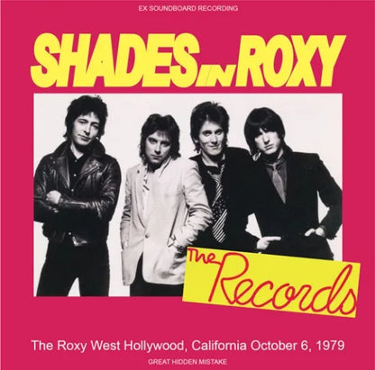 THE RECORDS / SHADES IN ROXY (1CDR)