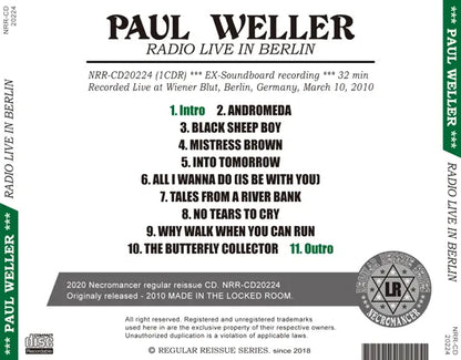 PAUL WELLER / RADIO LIVE IN BERLIN (1CDR)