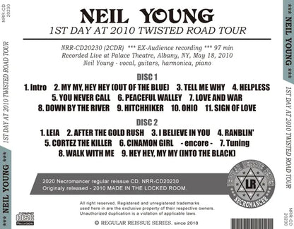 NEIL YOUNG / 1ST DAY AT 2010 TWISTED ROAD TOUR (2CDR)