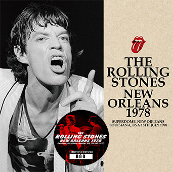 THE ROLLING STONES / NEW ORLEANS 1978 No sticker (2CD+1DVDR)