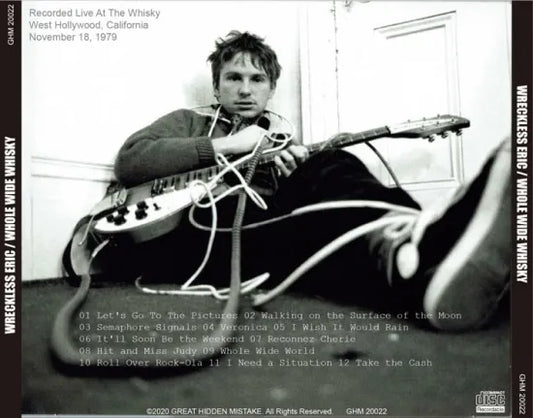 WRECKLESS ERIC / WHOLE WIDE WHISKY (1CDR)