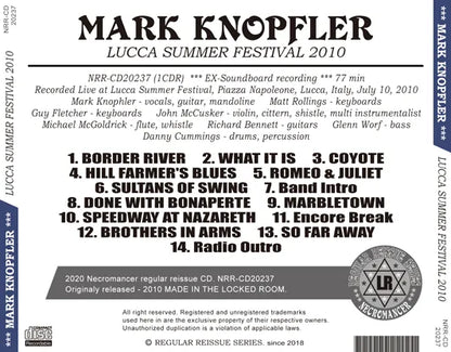 MARK KNOPFLER / LUCCA SUMMER FESTIVAL 2010 (1CDR)