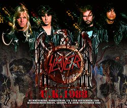 SLAYER / U.K. 1988 (2CDR+1DVDR)