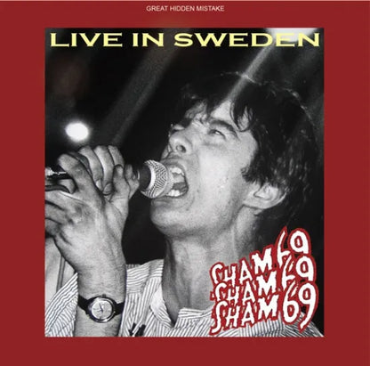 SHAM69 / LIVE IN SWEDEN (1CDR)