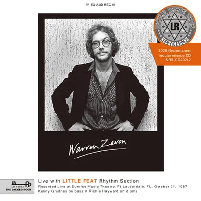 WARREN ZEVON / LIVE WITH LITTLE FEAT RHYTHM SECTION (2CDR)