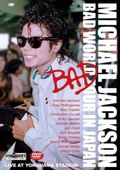 MICHAEL JACKSON / BAD WORLD TOUR IN JAPAN (1DVDR)