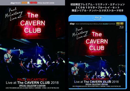 PAUL McCARTNEY / Live at The CAVERN CLUB 2018 [2CD/1DVD+1BLURAY]