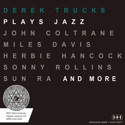 DEREK TRUCKS / PLAYS JAZZ (2CDR)