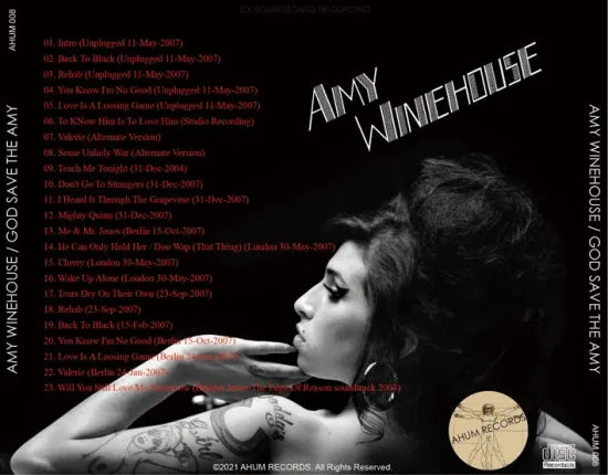 AMY WINEHOUSE / GOD SAVE THE AMY (1CDR)