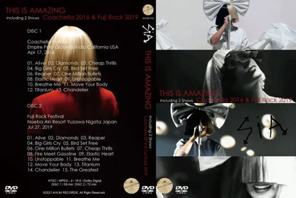 SIA / THIS IS AMAZING (2DVDR)