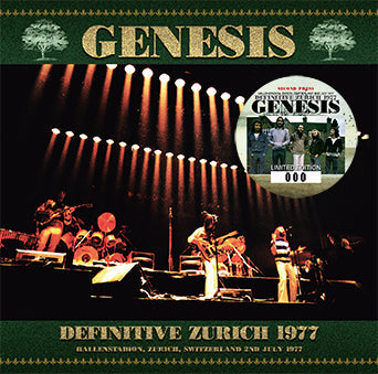 GENESIS / DEFINITIVE ZURICH 1977 (2CD+1DVDR)