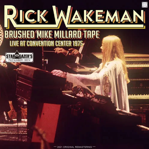 RICK WAKEMAN / BRUSHED MIKE MILLARD TAPE LIVE AT CONVENTION CENTER 1975 (2CDR)