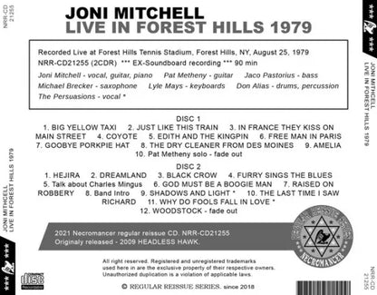 JONI MITCHELL / LIVE IN FOREST HILLS 1979 (2CDR)