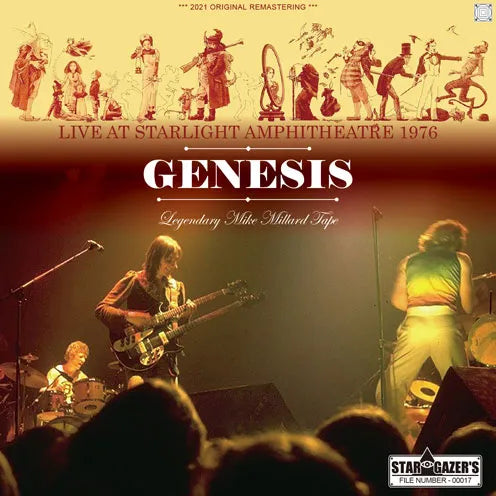 GENESIS / LEGENDARY MIKE MILLARD TAPE LIVE AT STARLIGHT AMPHITHEATRE 1976 (2CDR)