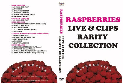 RASPBERRIES / LIVE & CLIPS (1DVDR)