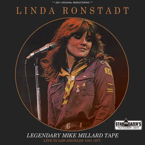 LINDA RONSTADT / LEGENDARY MIKE MILLARD TAPE LIVE IN LOS ANGELES 1001 1977 (1CDR)