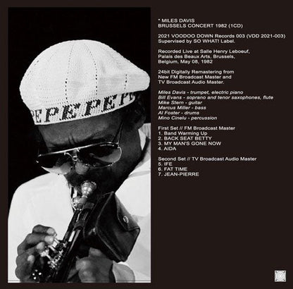 MILES DAVIS / BRUSSELS CONCERT 1982 (1CD+1DVDR)