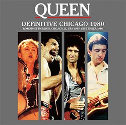 QUEEN / DEFINITIVE CHICAGO 1980 (2CD+1DVDR)