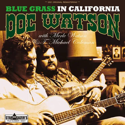 DOC WATSON / BLUE GRASS IN CALIFORNIA (1CDR)