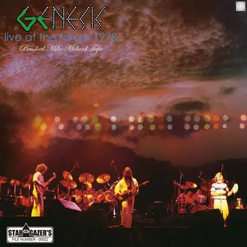 GENESIS / BRUSHED MIKE MILLARD TAPE LIVE AT THE FORUM 1978 (2CDR)