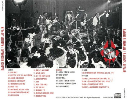 RADIO BIRDMAN / RADIOS AFFAIR (1CDR+1DVDR)