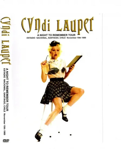 CYNDI LAUPER / A NIGHT TO REMEMBER TOUR 1989 SANTIAGO (1DVDR)