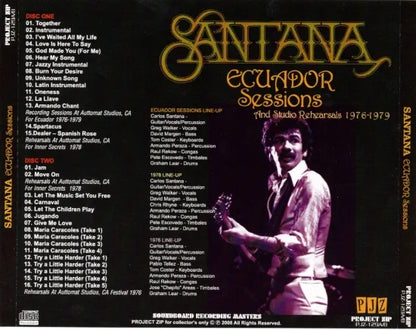 Santana / Ecuador Sessions (2CDR)
