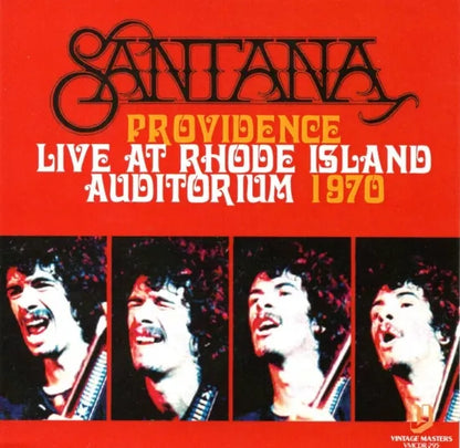 Santana / Providence Live At Rhode Island Auditorium 1970 SOUNDBOARD (1CDR)