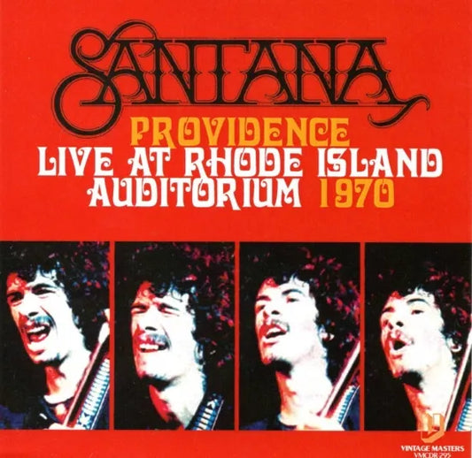 Santana / Providence Live At Rhode Island Auditorium 1970 SOUNDBOARD (1CDR)