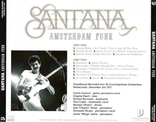Santana / Amsterdam Funk  SOUNDBOARD (2CDR)