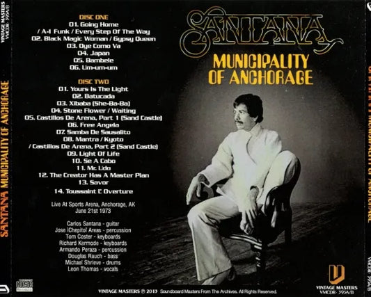 SANTANA / MUNICIPALITY OF AHCHORAGE  SOUNDBOARD (2CDR)