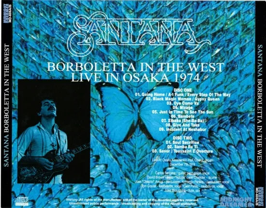 Santana / Borboletta In The West (2CDR)