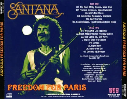 Santana / Freedom For Paris (2CDR)