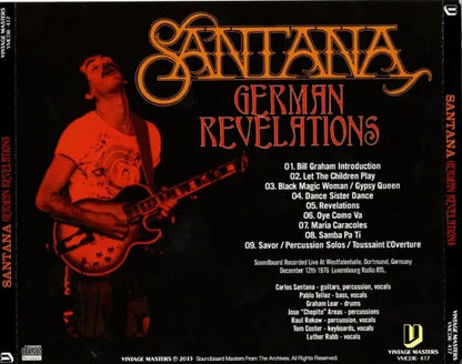 Santana / German Revelations (1CDR)
