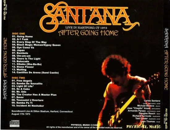 Santana / After Going Home (2CDR)