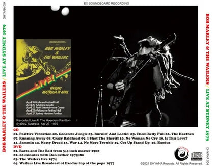 BOB MARLEY & THE WAILERS / LIVE AT SYDNEY 1979 (1CDR+1DVDR)