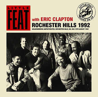 LITTLE FEAT with ERIC CLAPTON / ROCHESTER HILLS 1992 (2CDR)