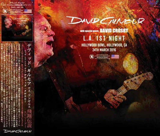 DAVID GILMOUR with special guest DAVID CROSBY / L.A. 1st NIGHT (3CD)