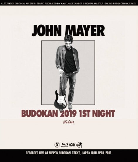 JOHN MAYER / LIVE AT BUDOKAN 2019 1st NIGHT FILM (1DVD+1BDR)