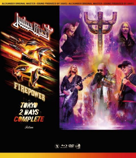 JUDAS PRIEST / Firepower Tokyo 2 Days Complete Film (2BDR+2DVDR)