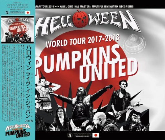 HELLOWEEN / LIVE IN JAPAN 2018 PUMPKINS UNITED IN TOKYO #2 & MORE (3CD+1DVDR)