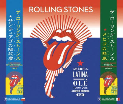 THE ROLLING STONES / AMERICA LATINA OLE TOUR 2016 LIMITED SET (8CD)
