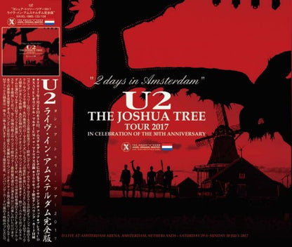 U2 / 2 DAYS IN AMSTERDAM THE JOSHUA TREE TOUR 2017 (4CD)