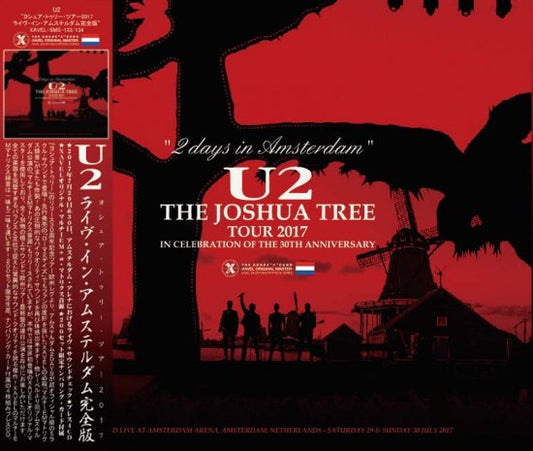 U2 / 2 DAYS IN AMSTERDAM THE JOSHUA TREE TOUR 2017 (4CD)