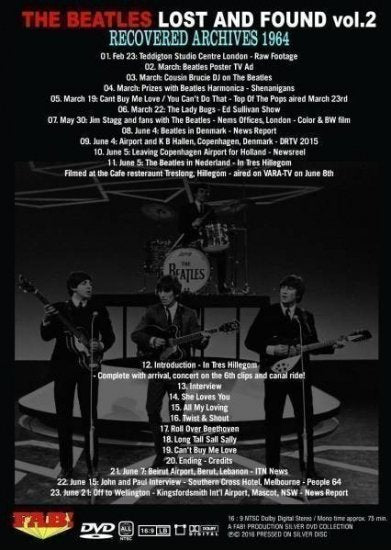 The Beatles / Lost And Found vol.2 Recovered Archives 1964 (1DVD)
