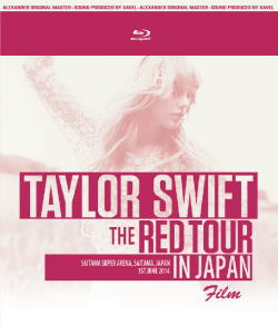 TAYLOR SWIFT / LA GIRA ROJA EN LA PELÍCULA JAPONESA (1BDR)