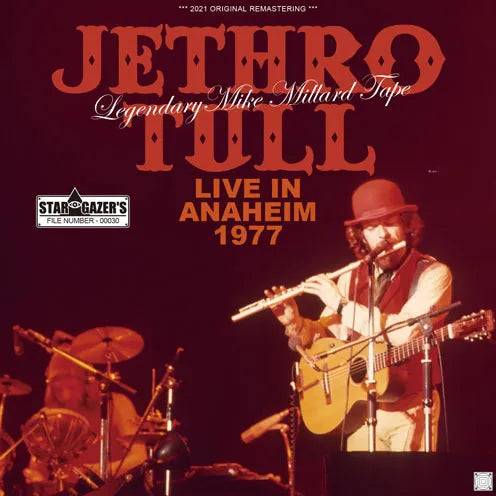 JETHRO TULL / LEGENDARY MIKE MILLARD TAPE LIVE IN ANAHEIM 1977 (2CDR)